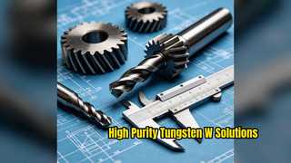 High Purity Tungsten W For Carbide Tools and Alloys